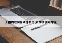 云南物联网区块链公司[云南物联网传销]